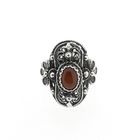 Image 4 of Vintage Silver Ring with Carnelian