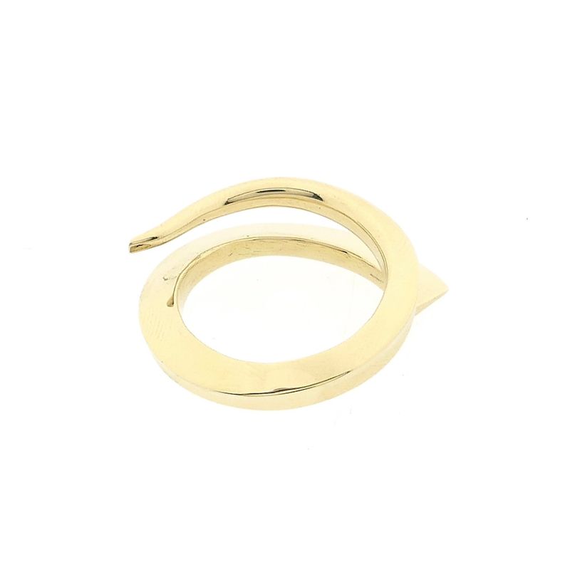Image 6 of Solid Gold Ring with Organic Design