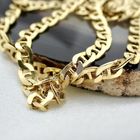 Image 3 of Gold navy link chain | 49 cm