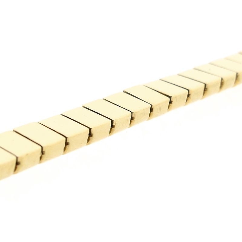Afbeelding 9 van Gouden fantasieschakel armband