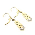 Image 7 of Two-tone gold earrings