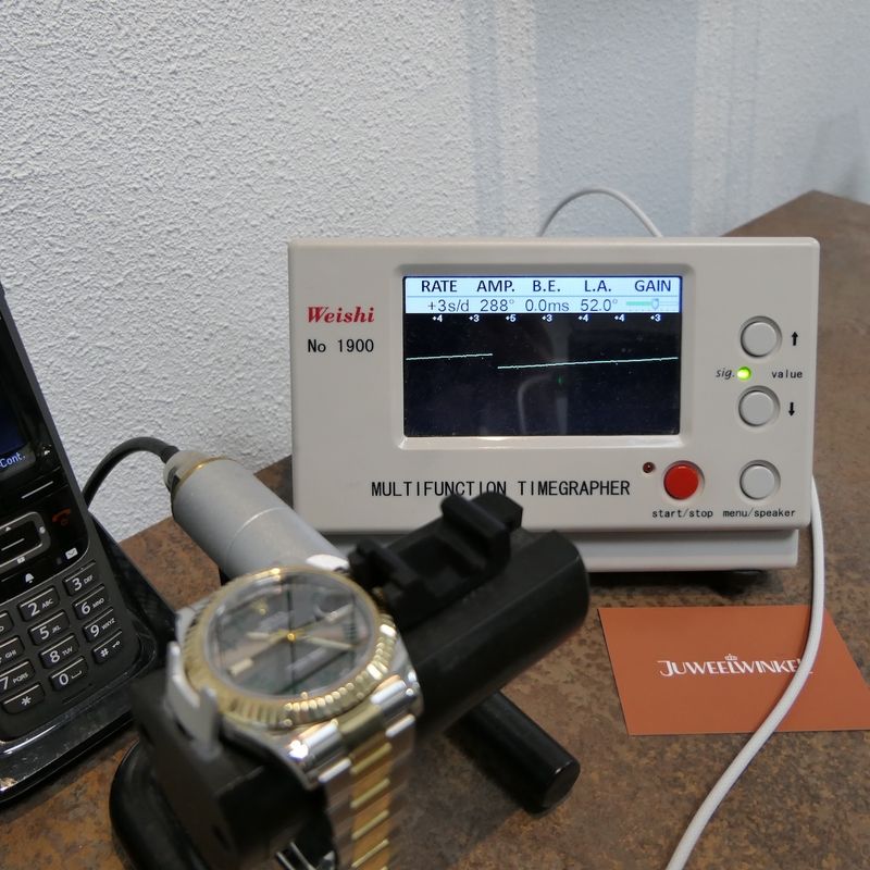 Image 16 of Rolex Datejust II 'Wimbledon' 116333; Gold/steel men's watch