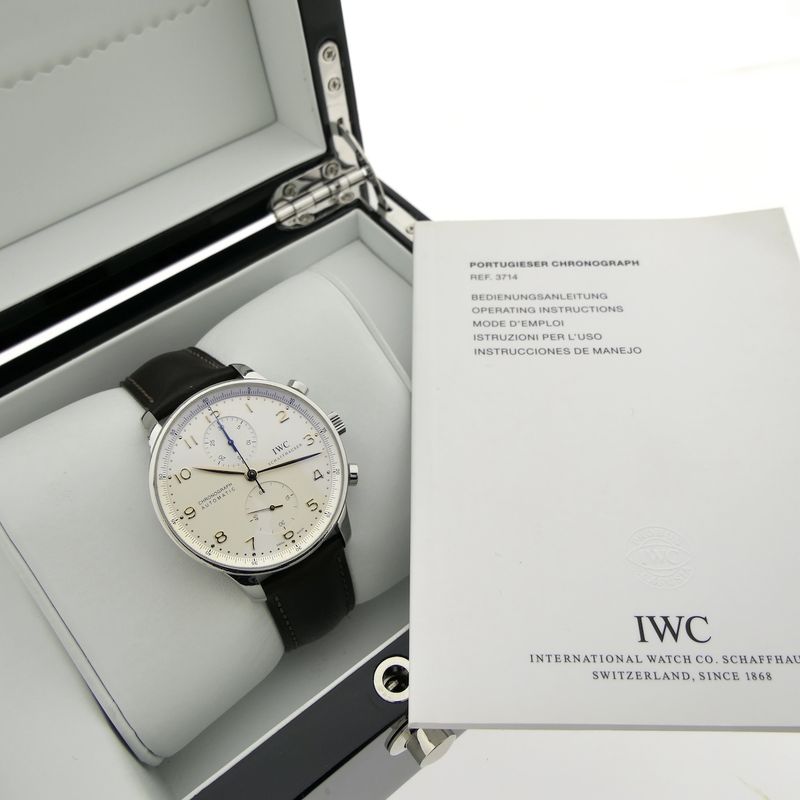 Image 17 of IWC Portuguese Chronograph IW371401; Automatic men's watch