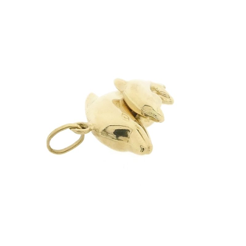Image 7 of Golden dolphin pendant