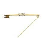 Image 9 of Gold brooch with diamond