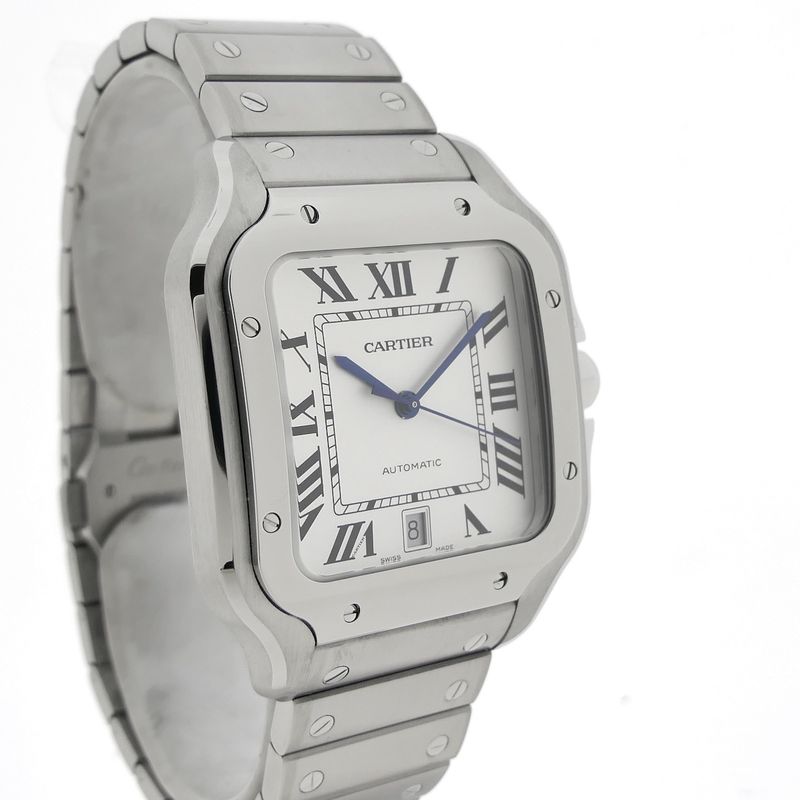 Image 3 of Cartier Santos 'Large' 4072; Automatic men's watch