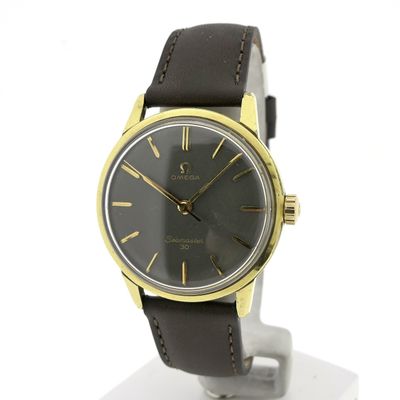 Omega 'Seamaster 30' 135.007; Vintage 14k. goldcap heren horloge Image 1 of Omega 'Seamaster 30' 135.007; Vintage 14k. goldcap heren horloge