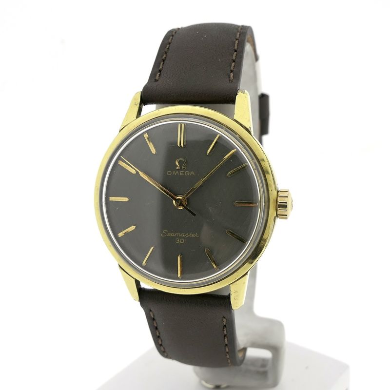 Image 1 of Omega 'Seamaster 30' 135.007; Vintage 14k. goldcap heren horloge