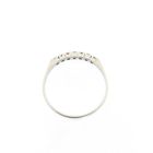Image 5 of White Gold Ring with Diamonds; 0.14 ct.