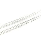 Image 7 of Silver robust gourmet link chain | 50 cm