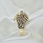 Image 5 of Vintage gold ring with pearl