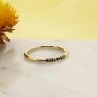 Image 2 of Gold Ring with Colored Zirconia
