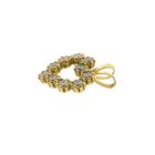 Image 8 of Gold heart pendant with zirconia