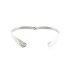 Image 3 of Silver Slave Bracelet; Size M