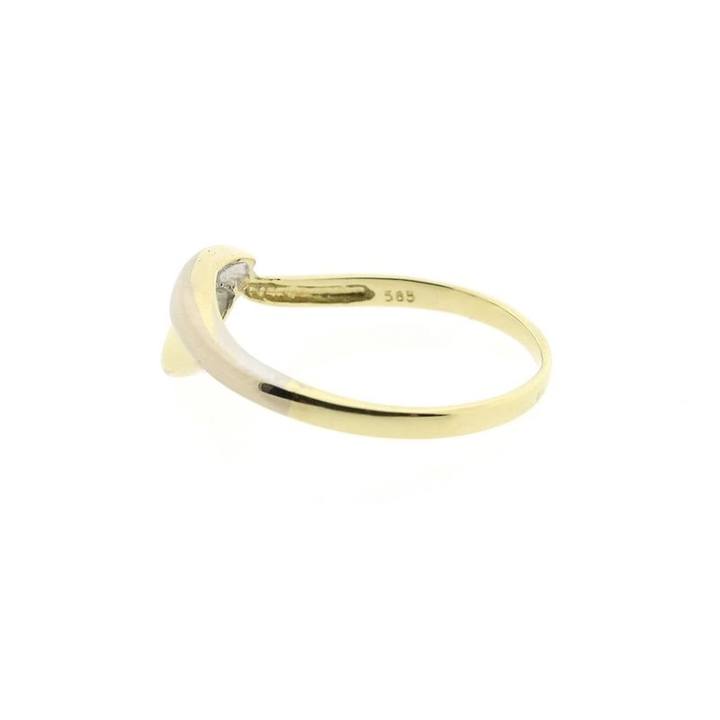 Image 7 of Two-tone gold fantasy ring