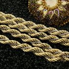 Image 2 of Two-tone gold twisted/Venetian link chain