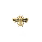 Image 1 of Gold brooch of a bee with ruby