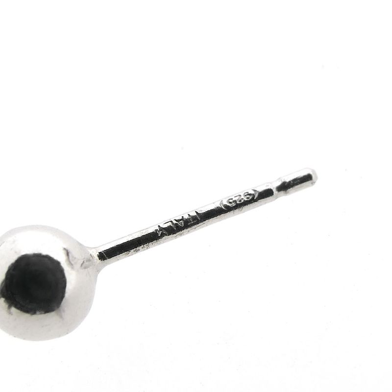 Image 6 of Silver stud earrings with balls
