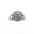 Image 4 of White gold cocktail ring with diamond | 0.51 ct.