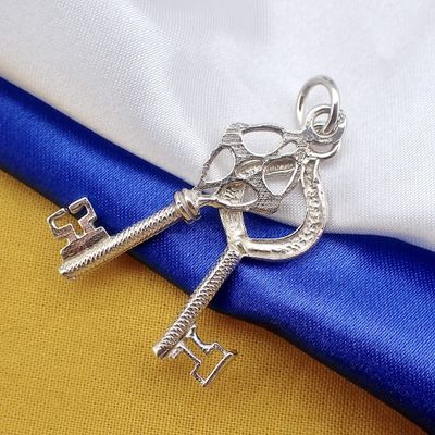 Image 2 of Silver pendant of keys