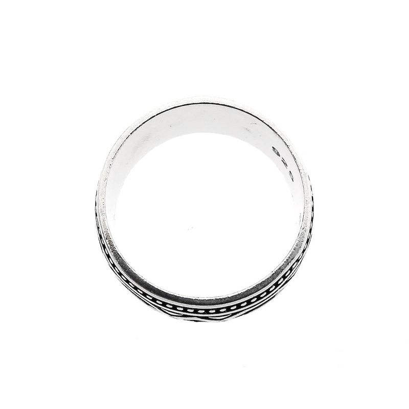 Image 6 of Silver patinated men's ring