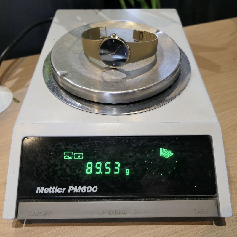 Image 27 of Longines Wittnauer Classic 'Onyx & Diamonds'; 18k gold watch