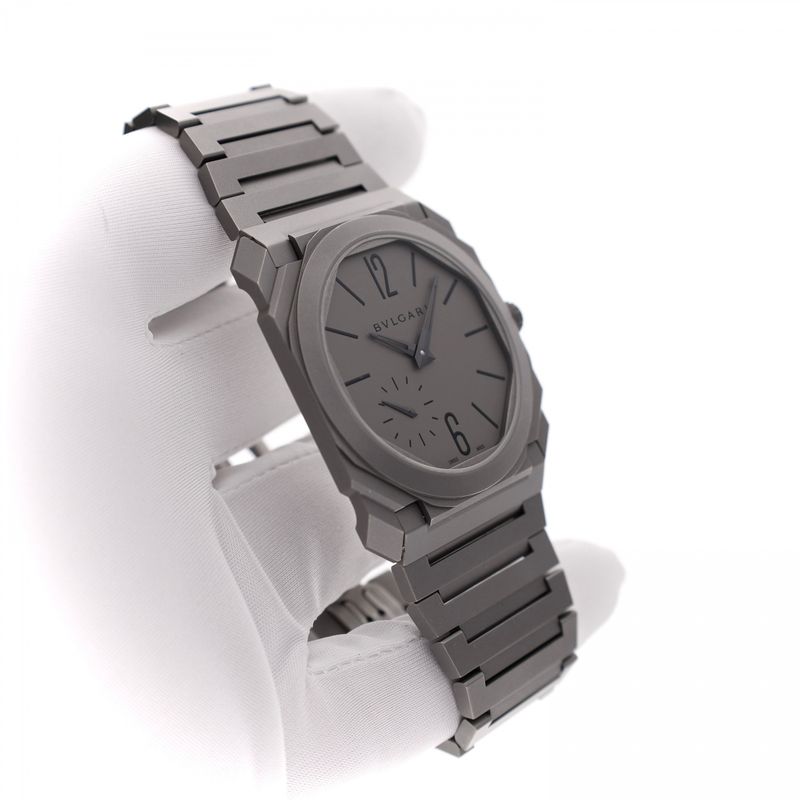 Afbeelding 10 van Bvlgari Octo Finissimo 40mm 102713; (Ultra Plat) Automatisch Heren Horloge