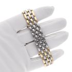 Image 21 of Cartier Panthère '3 Row' Large/Jumbo 183957; 18ct. Gold/steel watch