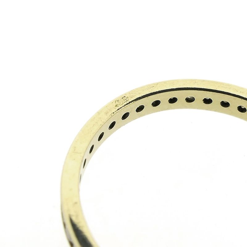 Image 5 of Gold alliance ring with zirconia