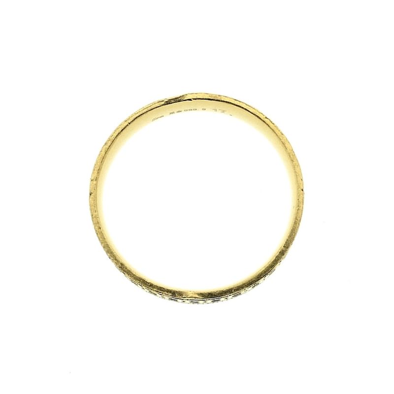 Image 7 of 24 carat gold Byzantine band ring