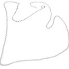 Image 3 of Silver long jasseron necklace | 84 cm