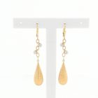 Image 1 of Two-tone gold earrings