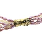 Image 6 of Pearl (baroque) necklace with gold decorative clasp | 52 cm