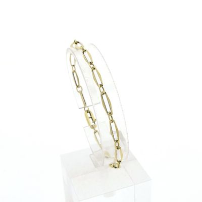 Image 1 of Gold closed for ever bracelet | 19 cm