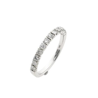 Image 1 of White Gold Ring with Diamonds; 0.48 ct.