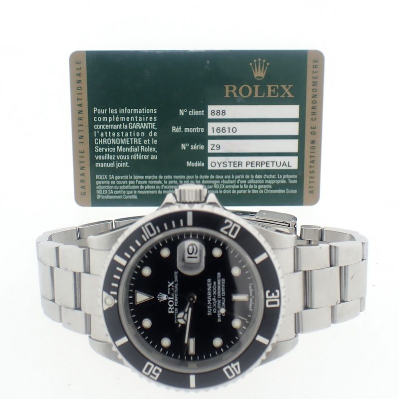 Image 4 of Rolex Submariner 16610; Men's diving watch