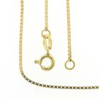 Image 1 of Golden Venetian link chain | 71 cm