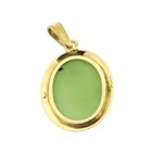 Image 6 of Gold pendant with Jade