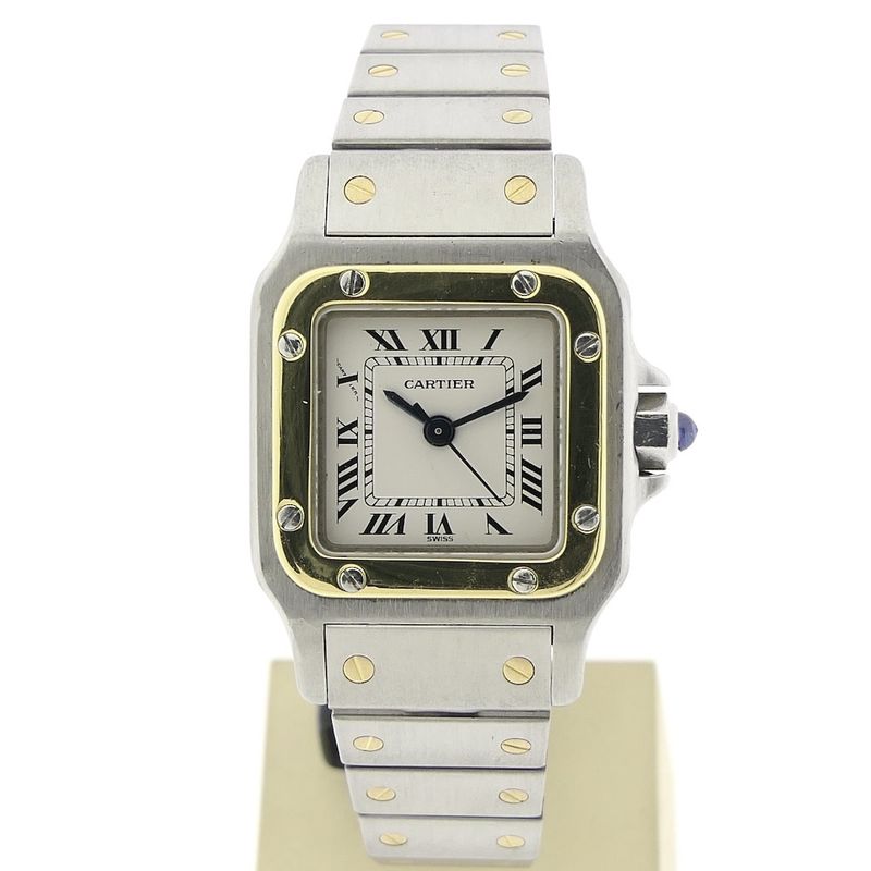 Image 8 of Cartier Santos Galbee; Automatic ladies watch