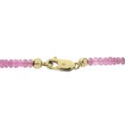 Image 4 of 9K Pink Tourmaline Bead Necklace | 45cm
