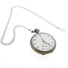 Image 2 of Long silver watch chain; Chatelaine (for a pocket watch) | 43.5 cm