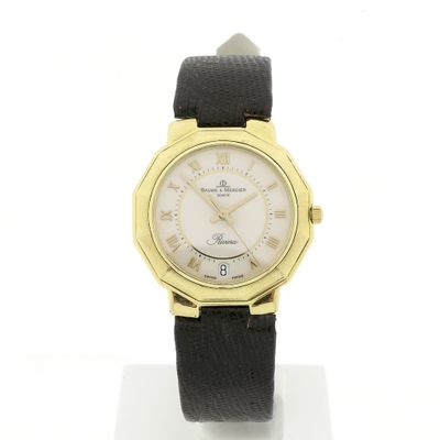 Image 1 of Baume Mercier Riviera; 18k gold watch