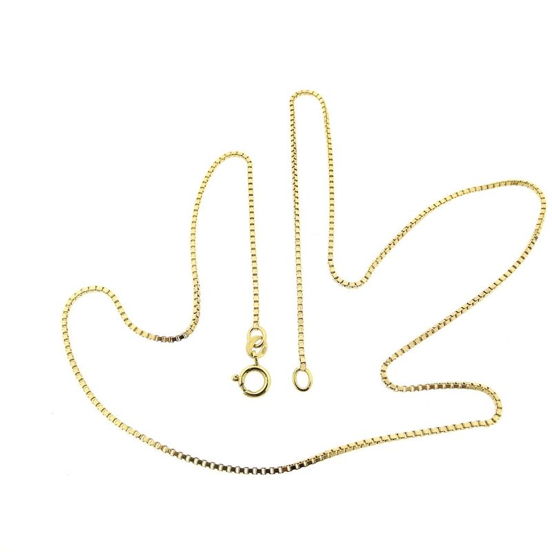 Image 3 of Golden Venetian link chain