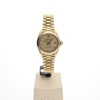 Rolex Lady-Datejust 26mm 6916; Vintage 18k Gold Women's Watch