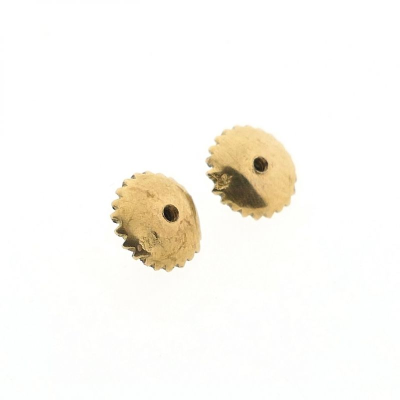 Image 6 of Vintage gold stud earrings