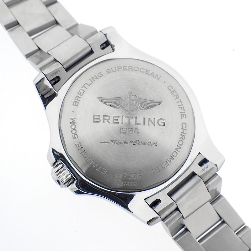 Image 7 of Breitling Superocean A17366; Men's diving watch