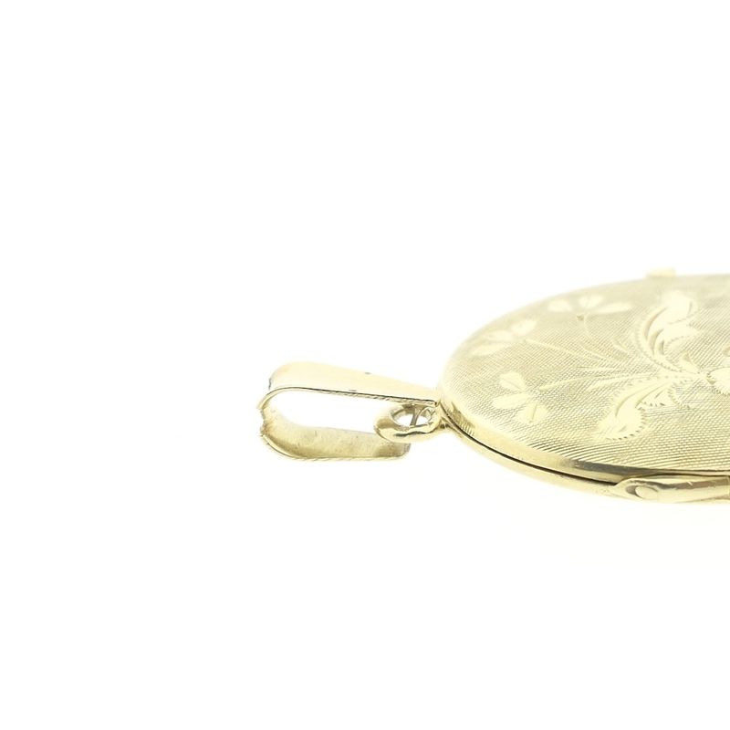 Image 4 of Vintage gold locket pendant