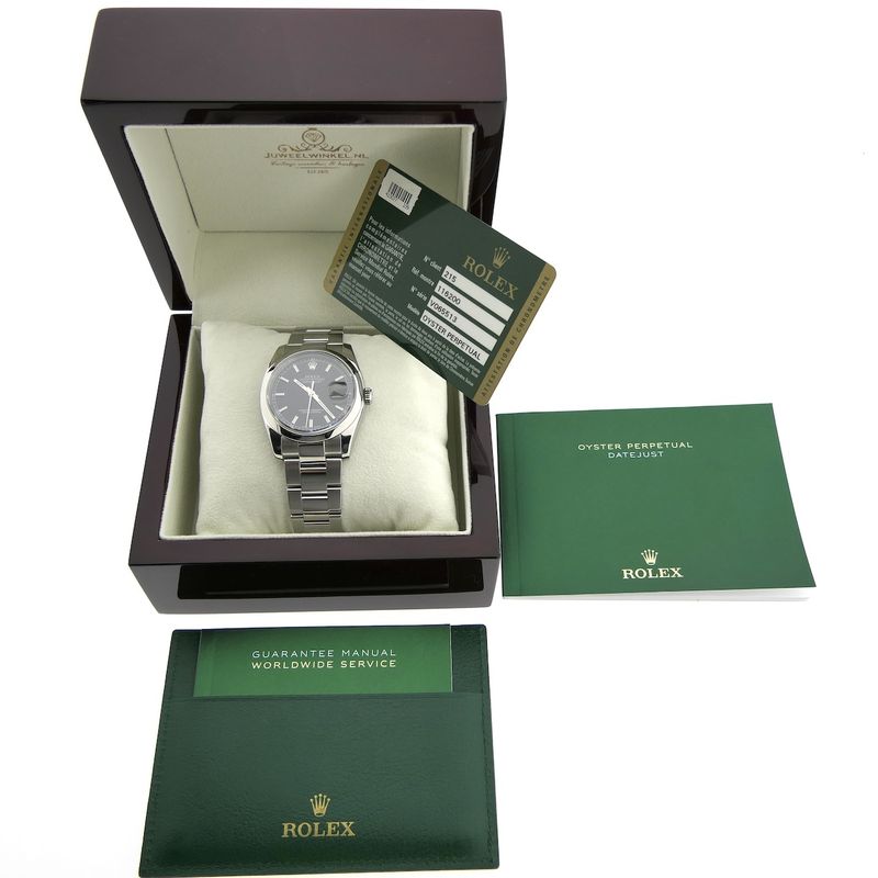 Image 19 of Rolex Datejust 36mm 'Roulette Date' 116200; Automatic watch