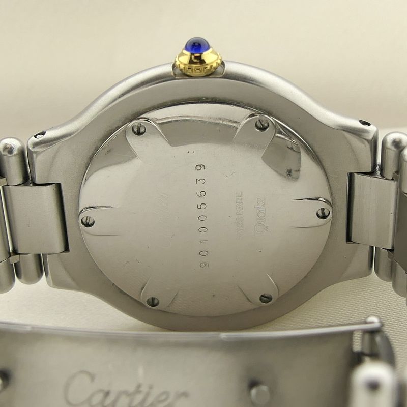 Image 14 of Cartier Must 21; Gold/steel women's watch