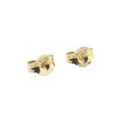 Image 6 of Gold faceted stud earrings